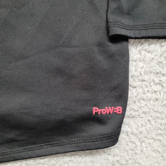 Spyder Active Jacket Mens XL Black Pullover 1/4 Zip Spellout Logo Outdoors ProWB - Picture 5 of 11